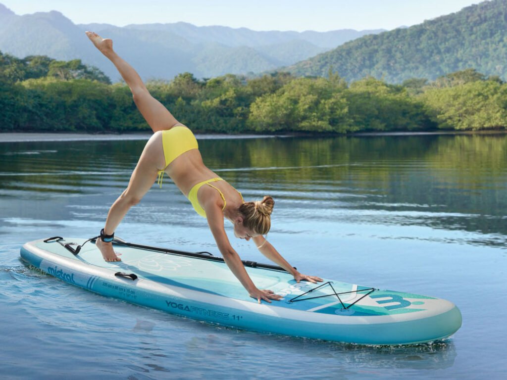 SUP yoga pływanko 2